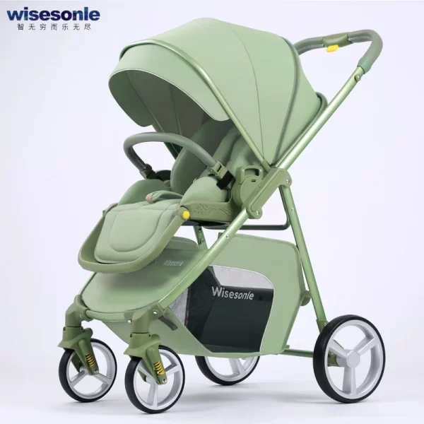 Multifunctional Baby Stroller High Landscape Pram - Image 8