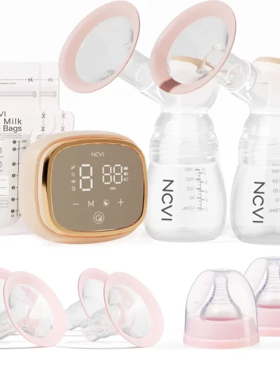 NCVI Double Electric Breast Pumps 4 Modes 9 Levels