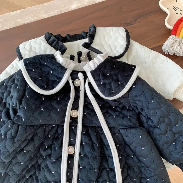Girls Fleece Dresses Jacket Autumn/Winter - Image 3
