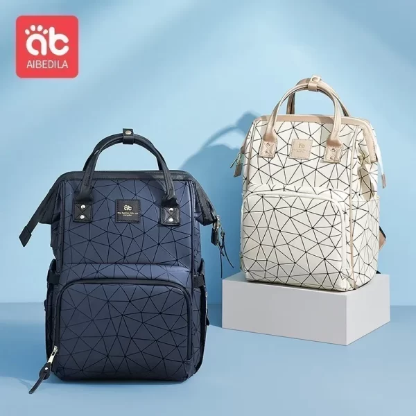 AIBEDILA Mommy Bag Waterproof Large Capacity Fashionable - Image 5