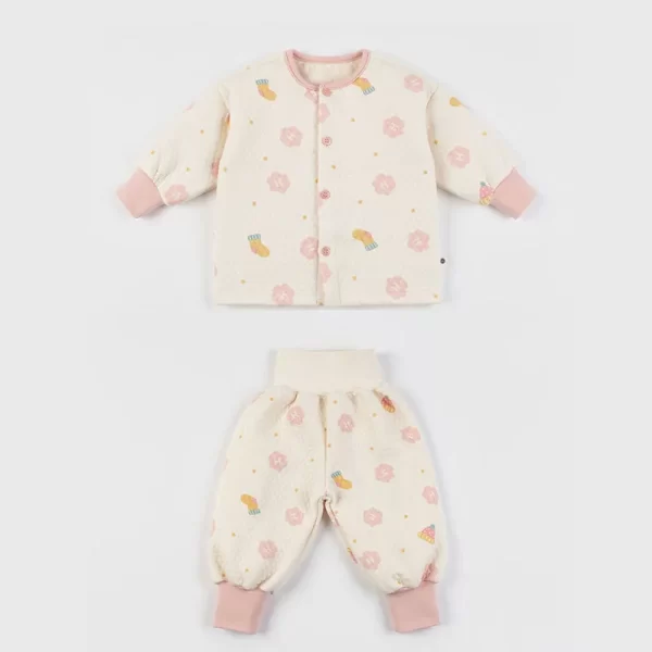 ﻿ Winter  Kid's Homewear Thermal Underwear Set 0-4 Y Toddler - Image 5