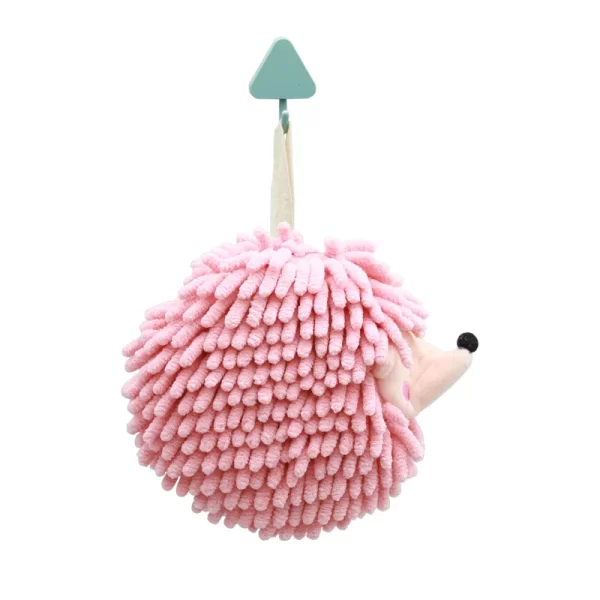 Hedgehog Chenille Hand Ball Soft Towels - Image 8