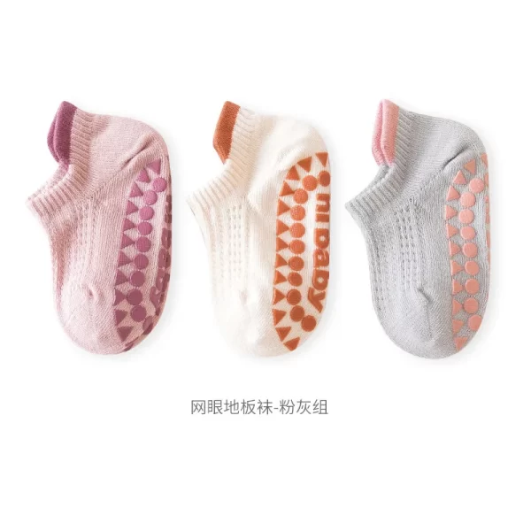 3Pairs Children's Boat Socks - Image 8