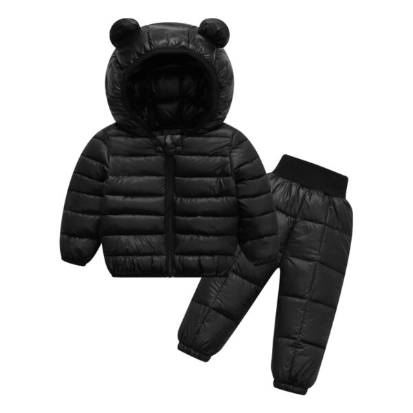 Cartoon Cat Hooded Vest Set - Image 13