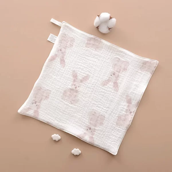 Muslin Cotton Burp Cloths - Image 7