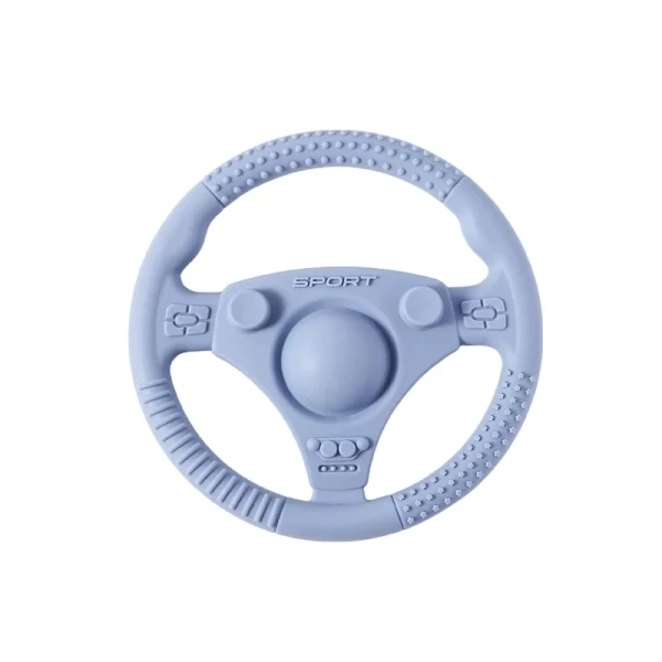 1pc Baby Car Steering Wheel Teether Infant Chewing Gum Silicone Teether Toys BPA Free Baby Accessory baby Teething Toys Gifts - Image 11