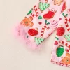 Toddler Girl's Christmas Pajamas Sets - Image 5