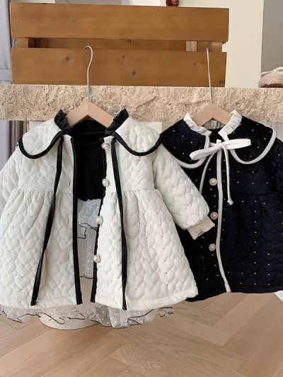 Girls Fleece Dresses Jacket Autumn/Winter