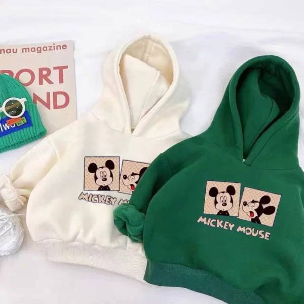 Children's Plush Mickey Hoodie
