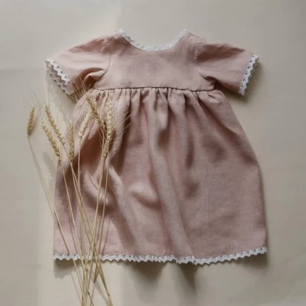 Baby Girl Party Dresses Lace Cotton - Image 6