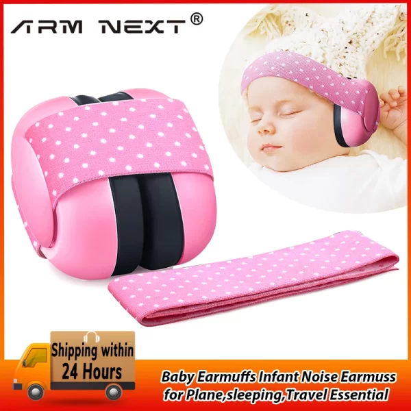 Infant Noise Cancelling Ear Protection Headphones - Image 2