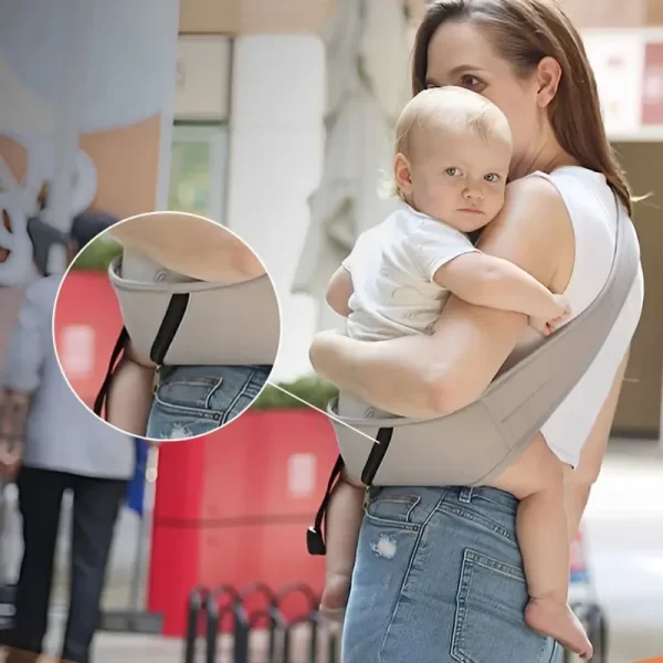 Infant Carrying Bag Waist Seat Adjustable Strap - Image 5