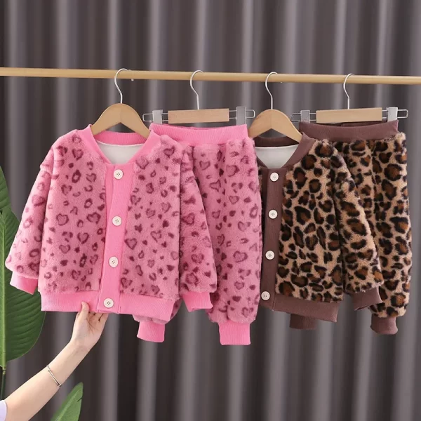 Leopard Sweater/Pant Set Winter
