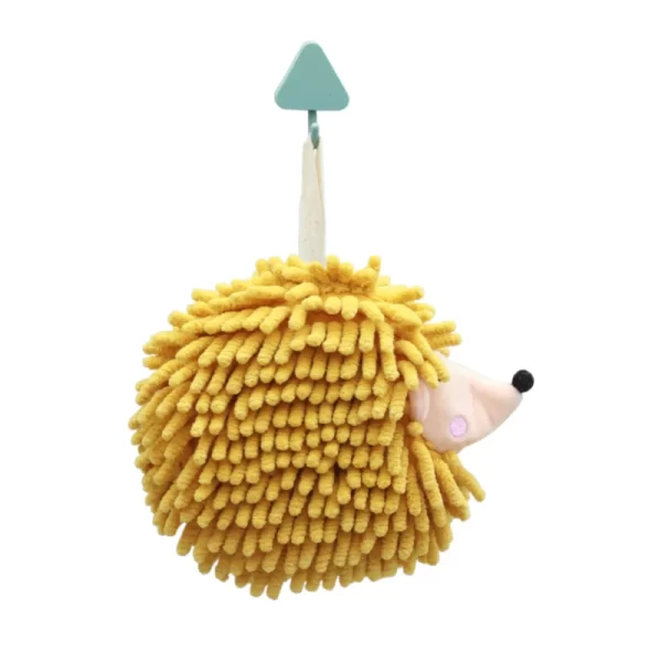 Hedgehog Chenille Hand Ball Soft Towels - Image 7