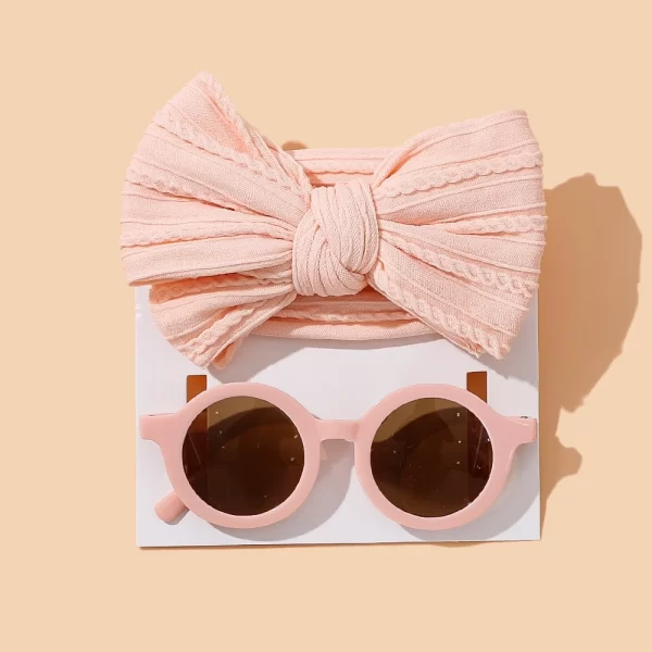 2Pcs/Set Sunglasses/Bow - Image 9
