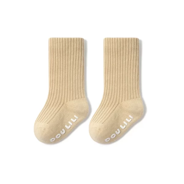 Children's Cotton Socks Knee High Ribbed - Image 8