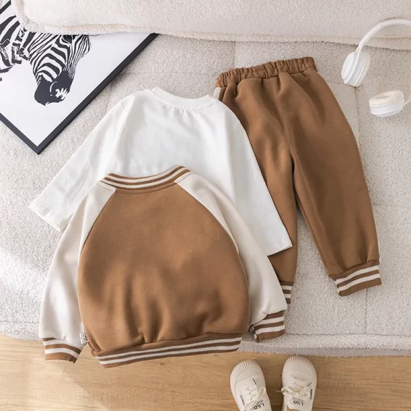 MILANCEL 3Pcs Autumn Kid's Clothes Set - Image 6