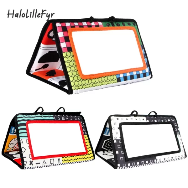 Baby Mirror Tummy Time Infant Foldable Mirror