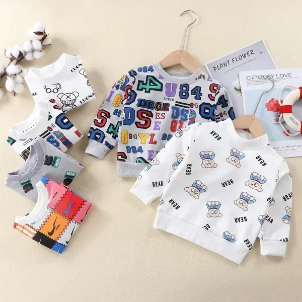 Children's Cotton Sweatshirt - Image 4