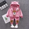 Cartoon Cat Hooded Vest Set - Image 10
