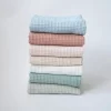 Tassel Newborn Waffle Cotton Baby Swaddle Blanket - Image 6