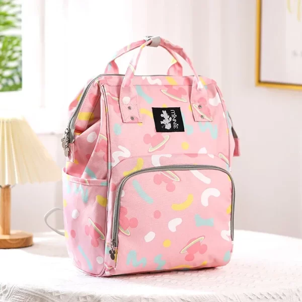 Disney Mickey Minnie's New Diaper Bag Backpack - Image 7