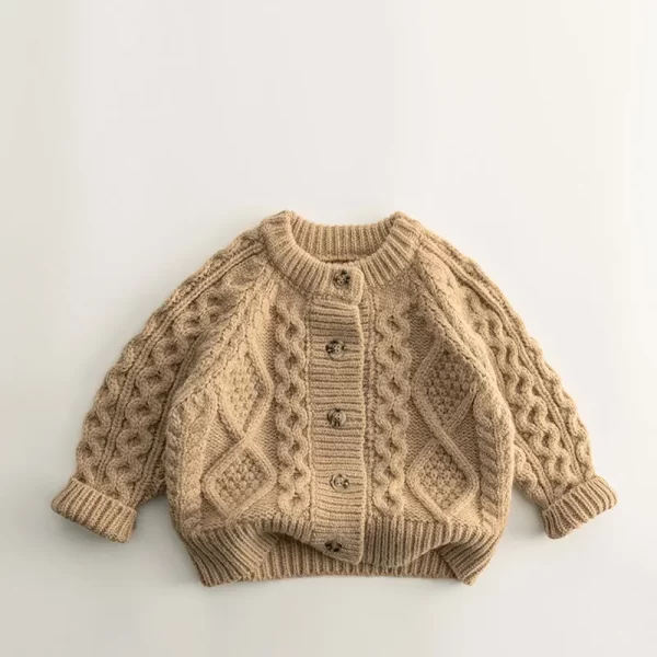 Autumn Children's Sweater Knit Cardigan for Girls/Boys - Image 7
