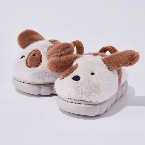 New Children's Plush Animal Slippers - Image 9