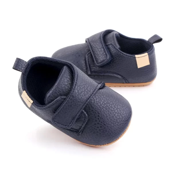 Newborn Baby Boy/Girl Shoes Leather Rubber Sole - Image 3