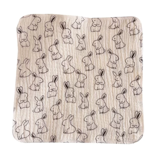 Cotton 4 Layer Muslin Baby Burping Bibs - Image 11