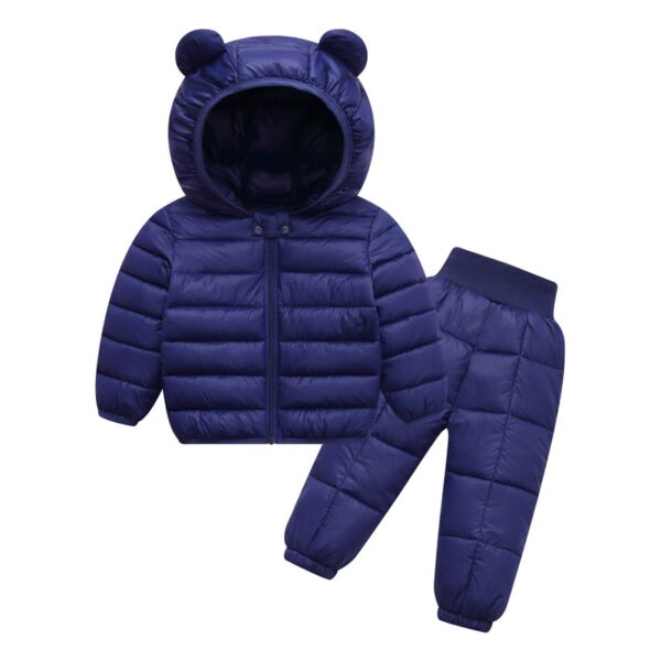 Cartoon Cat Hooded Vest Set - Image 38
