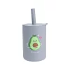 Silicone Sippy Cup with Lid, BPA-free - Image 8