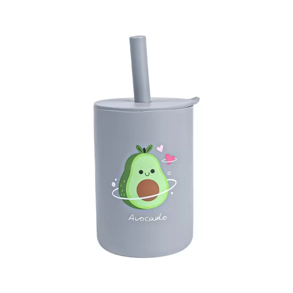 Silicone Sippy Cup with Lid, BPA-free - Image 8