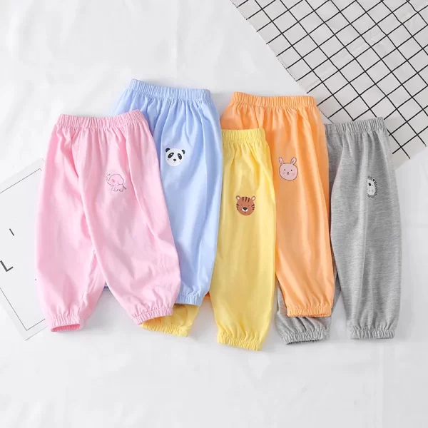 Children's Cotton Anti Mosquito Pants - Image 2