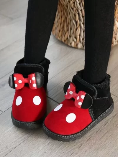 Minnie Mouse Children's Warm and Cozy Snow Boots