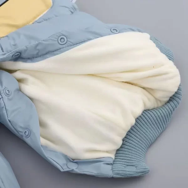 Infant Cozy One Piece Winter Onesie - Image 6