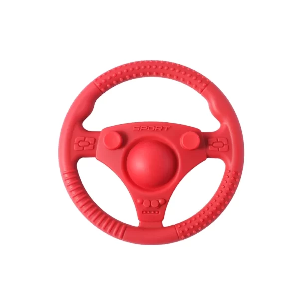 1pc Baby Car Steering Wheel Teether Infant Chewing Gum Silicone Teether Toys BPA Free Baby Accessory baby Teething Toys Gifts - Image 10