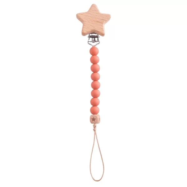 Baby Pacifier Flower Chain Beech Wood - Image 17