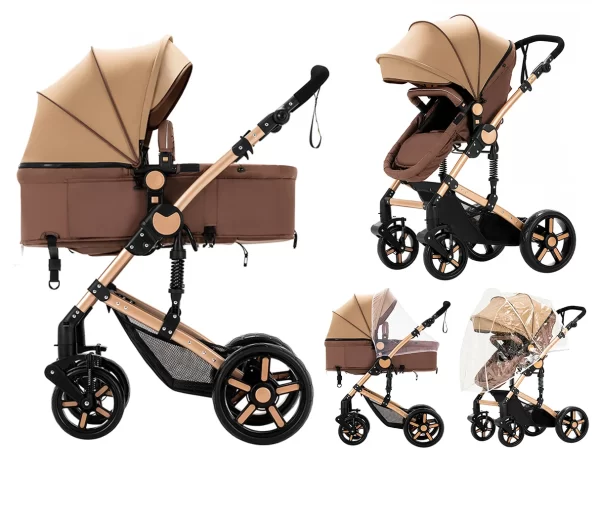 2 in 1 Comfort Baby Stroller/Pram - Image 14