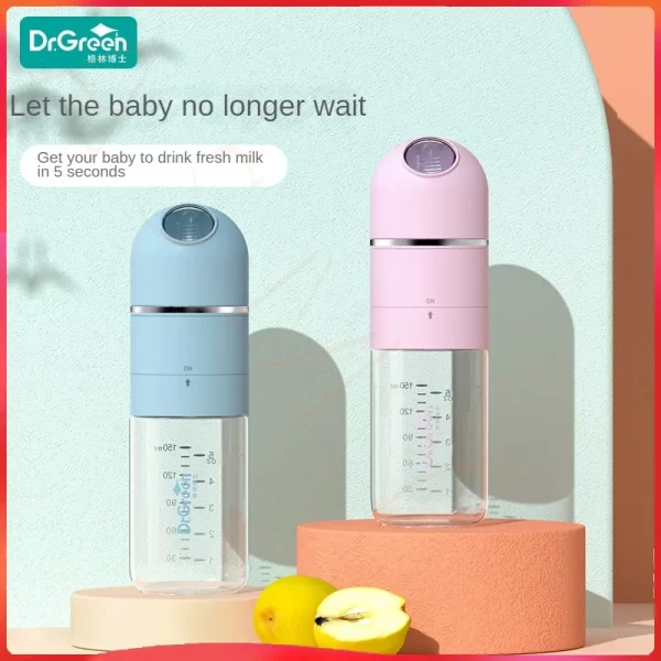 Dr.Green 4S Baby Bottle Wide Mouth Bottle Glass 150mL/240mL