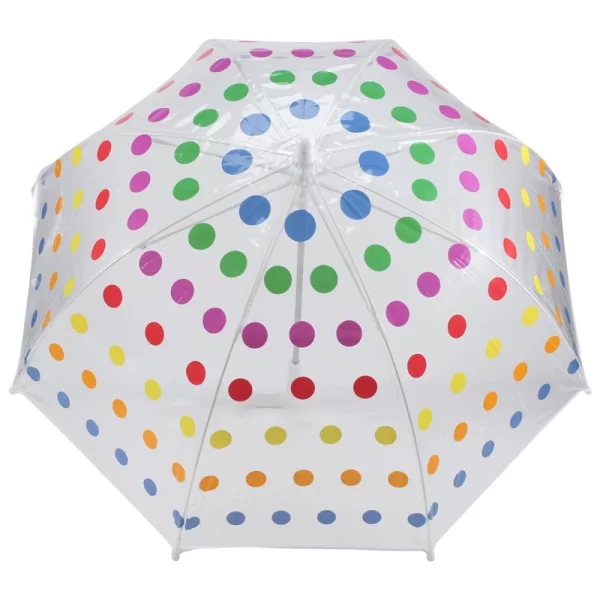 Kid's Clear Bubble Umbrella Transparent - Image 3