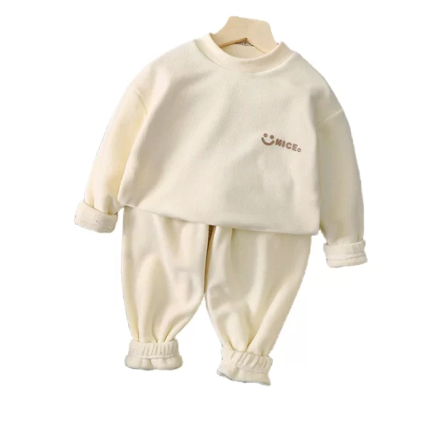Children's Double Sided Velvet Pajamas - Image 9