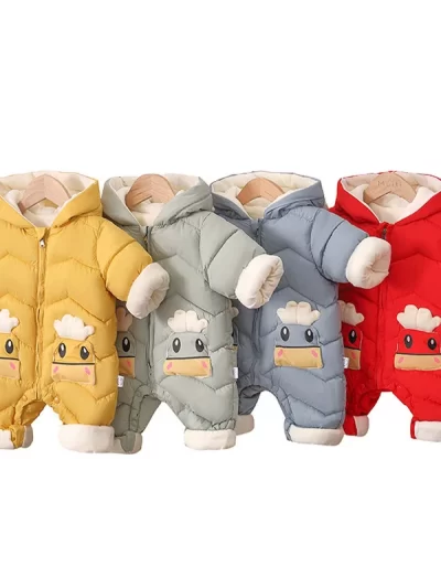 Infant Cozy One Piece Winter Onesie