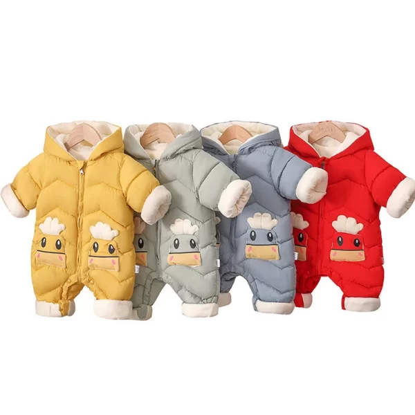 Infant Cozy One Piece Winter Onesie