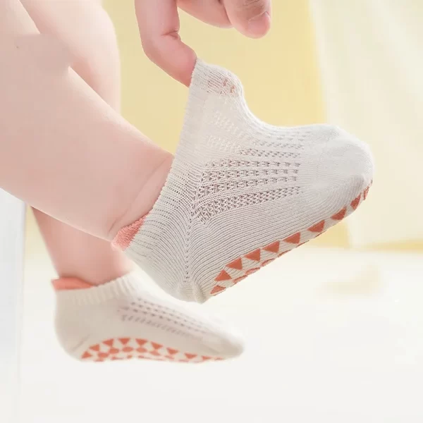 3Pairs Children's Boat Socks - Image 2