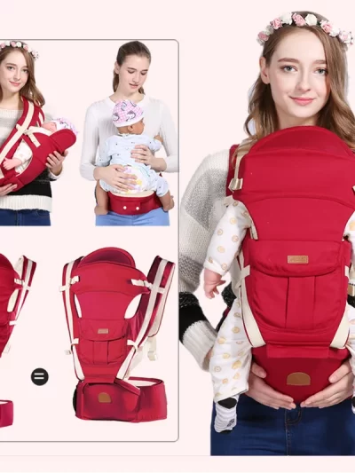 New Non-slip Ergonomic 3 In 1 Baby Carrier 0-48 Months