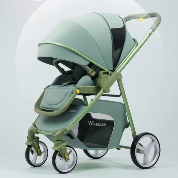 Multifunctional Baby Stroller High Landscape Pram - Image 3