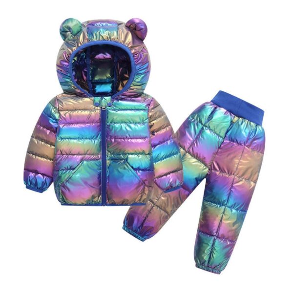 Cartoon Cat Hooded Vest Set - Image 9