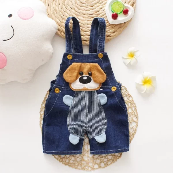 Cute Overall Jean Shorts - Image 12
