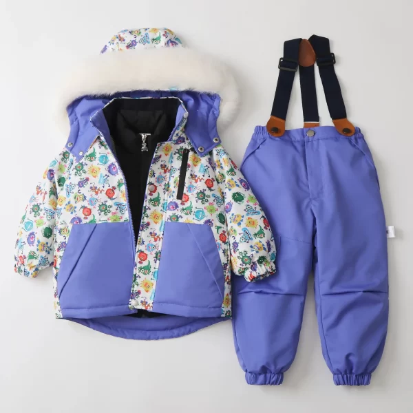 3Pcs Winter 2024 Kid's Snowsuit - Image 4